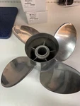 Stainless Steel Power Tech Propeller Blade Right Hand Pitch ELE4R15PMS275. Fixed Price $425.00.