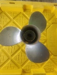 12 1/4" X 9P Mercury Stainless Propeller Vengence 13 Spline New Hub. Fixed Price $114.81.