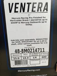 Tested Once Mercury Ventera Propeller 48-8M0214711 18 Pitch Lh. Fixed Price $1100.00.
