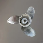 Omc 391290 Stainless Propeller 15 Spline X 17 Oem Used Boat Part. Fixed Price $65.00.