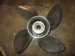 Yamaha 90HP Stroke Outboard Solas Blade Steel Propellor (2553-140-23-A). Fixed Price $250.00.
