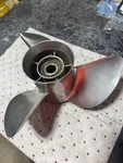 Powertech 13 Rh Stainless Steel Prop SCD3R19PYM90 15 Spline Yamaha Mercury. Fixed Price $375.00.