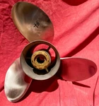 Turbo 14.25 X 24 Stainless Steel Propeller For Mercury Mariner 90 - 300 (T6). Fixed Price $285.00.