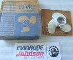 E11 Evinrude Johnson Omc 316651 Alum Propeller 6-3/8 X 5-1/2" Oem New Boat Parts. Fixed Price $62.84.