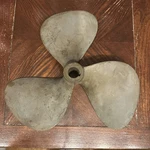 Michigan 5 83 Dyna Jet 14RH11 Brass Propeller 14X11.. Fixed Price $79.99.