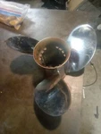 Turning Point Propellar 13-1/4X19 No Hub. Fixed Price $100.00.