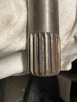 Omc 0395209 Cobra Propeller Shaft Johnson Evinrude V6 V8 1984-1990. Fixed Price $65.00.