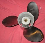 Rapture 14 1/4 X 19 013068 Stainless Propeller Evinrude Johnson 90-300HP (B981). Fixed Price $235.00.