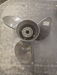 Used Michigan Wheel Omc Stainless Steel Prop 15 X 17 013044 (#8). Fixed Price $250.00.