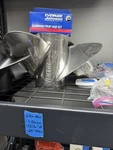 Yamaha Saltwater Series Xl 15 1/4X 23 Pitch Lh Counter Stainless Propeller. Fixed Price $800.00.