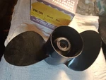 Michigan Wheel PM-501 10 1/2X12 Al Propeller Mercury 48-56238A1 300-500 1962-70. Fixed Price $60.00.