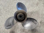 13 1/4" X Quicksilver Ss Prop, 48-72764-17, A5 17P, Mercury, P10665. Fixed Price $195.00.