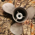 14" X 19P Mercury Stainless Propeller, 48-74266-19, Honda Yamaha Suzuki. Fixed Price $80.00.