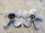 Pair Of M10 Mercury Cummins Zeus Props, 48-8M8023930, 48-8M8023920, P8182 P8183. Fixed Price $3100.00.