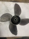 Quicksilver Trophy 25P Boat Prop Stainless Steel Blade 48-825942-25. Fixed Price $189.00.