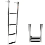 4 Steps Marine Boat Yacht Stainless Steel Telescoping Swim. Fixed Price $59.99.