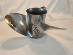 Quicksilver Mirage 14 5/8" X Stainless Steel, L/h Part # 48-13245-A50-23P. Fixed Price $128.88.