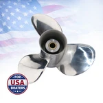 9.25 X 10 Stainless Steel Propeller For Mercury Tohatsu Nissan Outboard 9.9-20HP. Fixed Price $127.93.