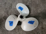Aluminum 10" X 9 1/4P Michigan Wheel Prop, Pj 74, 012042, Pin Drive Hub, P7634. Fixed Price $34.00.