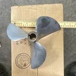 Rh 3 Blade Stainless Steel Prop Taper, Key Shaft. Fixed Price $242.00.