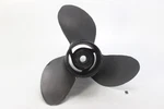 763468 Johnson Evinrude 14-1/2 X 19 Aluminum Propeller 90-300 Hp Month Wty. Fixed Price $112.00.