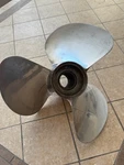 Genuine Volvo Penta Stainless Steel Propeller Part #854375 Left Hand Forward. Fixed Price $399.95.