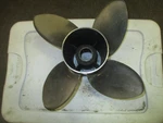 Mercury Offshore Blade Stainless Propeller 48-825900A46 19P No Hub. Fixed Price $200.00.