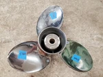 New Counter 3/4" X 15P Evinrude Johnson Brp Rebel Ss Propeller, 763659, P5760. Fixed Price $445.00.
