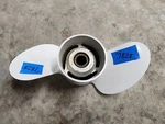 Aluminum Blade 13 1/8" X 21P Michigan Wheel Propeller, PM1000, Mercury, P7828. Fixed Price $47.00.