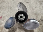 1/4" X 17P Stiletto Advantage Ss Prop, 20317 O1417, Omc Evinrude, P10526. Fixed Price $173.00.