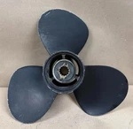 Used Michigan Wheel Mercury 13 1/4 X 9 Aluminum Outboard Propeller # 032143. Fixed Price $49.99.