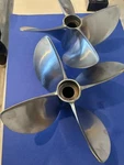 Used Set Signature Eagle Propeller 15 X 32 4 For Mercury V-6 Outboards. Fixed Price $1500.00.