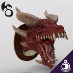 Head Trophy Dungeons And Dragons Props&beyond D&d. Fixed Price $100.00.
