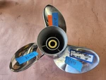 Re-conditioned 15 1/4" X 19P Yamaha Saltwater Series 2 Ss Prop, 19-T, P10648. Fixed Price $495.00.