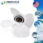 4BLADES! 13 X 17 Aluminum Boat Propeller For Yamaha Outboard Engines 60-115HP Rh. Fixed Price $129.59.