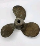 Vintage Michigan Brass Propeller 3 Blade 8 Nautical Decor. Fixed Price $50.08.