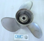 Omc 174812 Stainless Propeller 3 Blade 15 Spline Lh 14-1/4 X 21" Used Boat Parts. Fixed Price $131.24.
