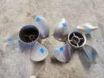 Pair Of Z15 Mercury Cummins Zeus Props, 48-8M8021620, 48-8M8021610, P8178 P8179. Fixed Price $2600.00.