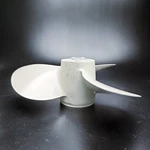 Michigan Smc 734 17X15 3-BLADE Propeller New Aluminum Splined Hub Nib. Fixed Price $119.96.