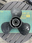 Mercury Rh Aluminum Propeller 48-58422A4 19P Used, Spare, Rebuild Or Wall Art. Fixed Price $74.95.