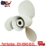 New Boat Propeller 1/4 X 11 Fits For Yamaha Engine 9.9HP 15HP 20HP 8 Spline. Fixed Price $43.79.