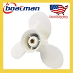 Boat Outboard Propeller 1/4X12 For Yamaha 9.9 15 20HP 683-45941-00-EL 8TOOTH. Fixed Price $48.88.