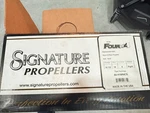 Signature Bravo 3 Outdrive Four By 4 Props.. Fixed Price $800.00.