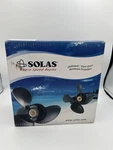 Solas 3213-100-13 Amita Prop, 4-BLADE Propeller Aluminum Black (scuffed). Fixed Price $55.00.