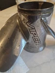 Evinrude Johnson Omc Viper Stainless Steel Propeller 14 3/4" X 19 Lh 176630. Fixed Price $135.00.