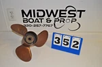 Vintage 15X19 Michigan Wheel Bronze Propeller Smc 381C. Fixed Price $289.00.