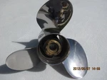 Honda Prop Stainless 13&1/4 X 19 " 08M60-ZW7-B20 Left Hand. Fixed Price $300.00.