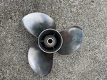 Outboard Propeller Evinrude Johnson Brp. Fixed Price $250.00.