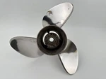 Evinrude Johnson Stainless Steel Propeller Viper 14 3/4 X 19P Lh Counter 176630. Fixed Price $199.95.