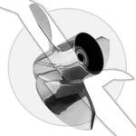 Michigan Wheel Ballistic Stainless Steel 17 Pitch Prop Cobra Sx Volvo Penta. Fixed Price $349.99.